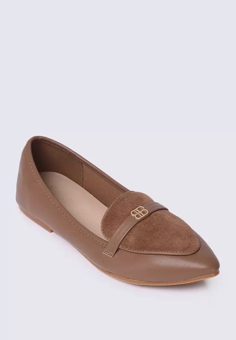 My Ballerine Choco Soufflé Comfy Loafers