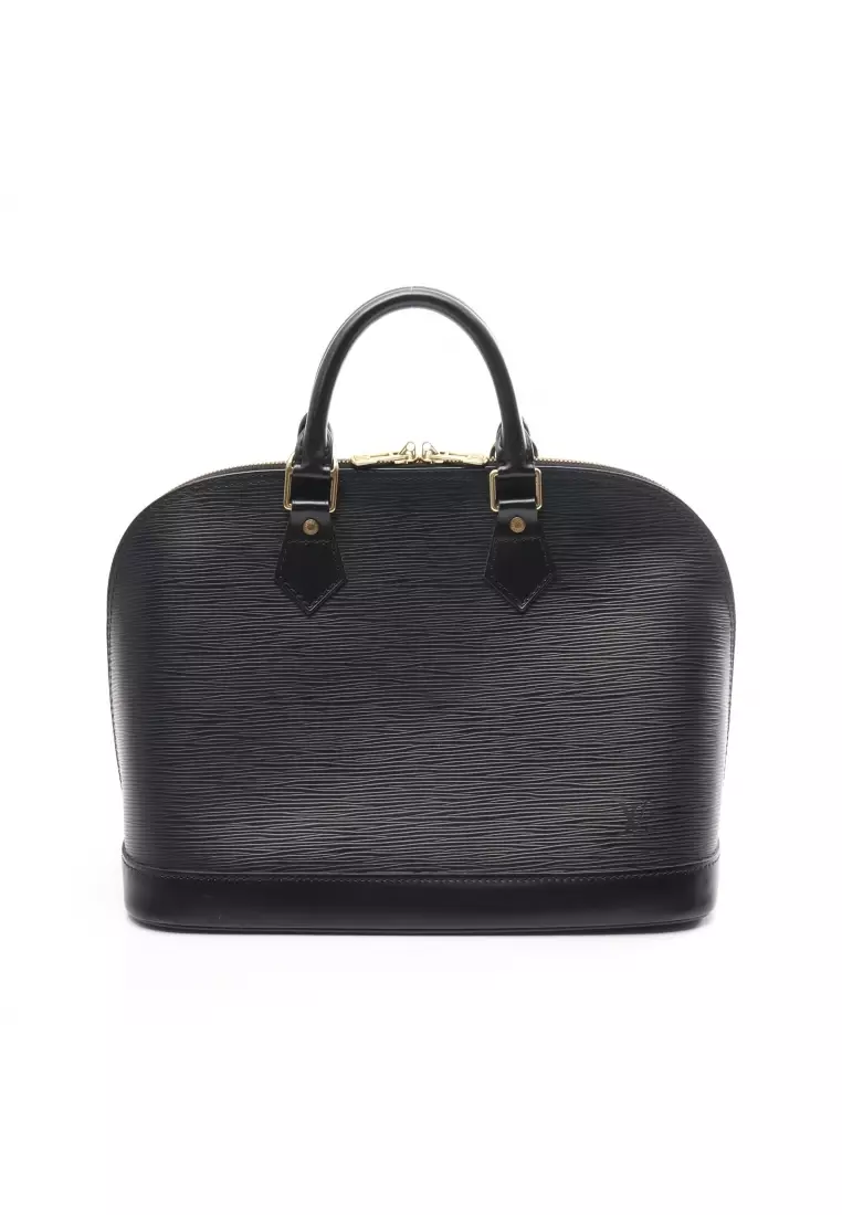 Louis Vuitton Alma Bb EPI Leather - Black