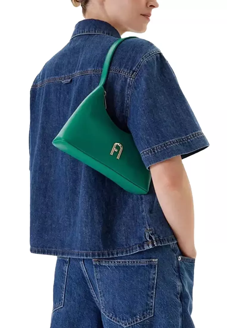 Ladies' Shoulder Bag in Turquoise Color WB00863 AX0733