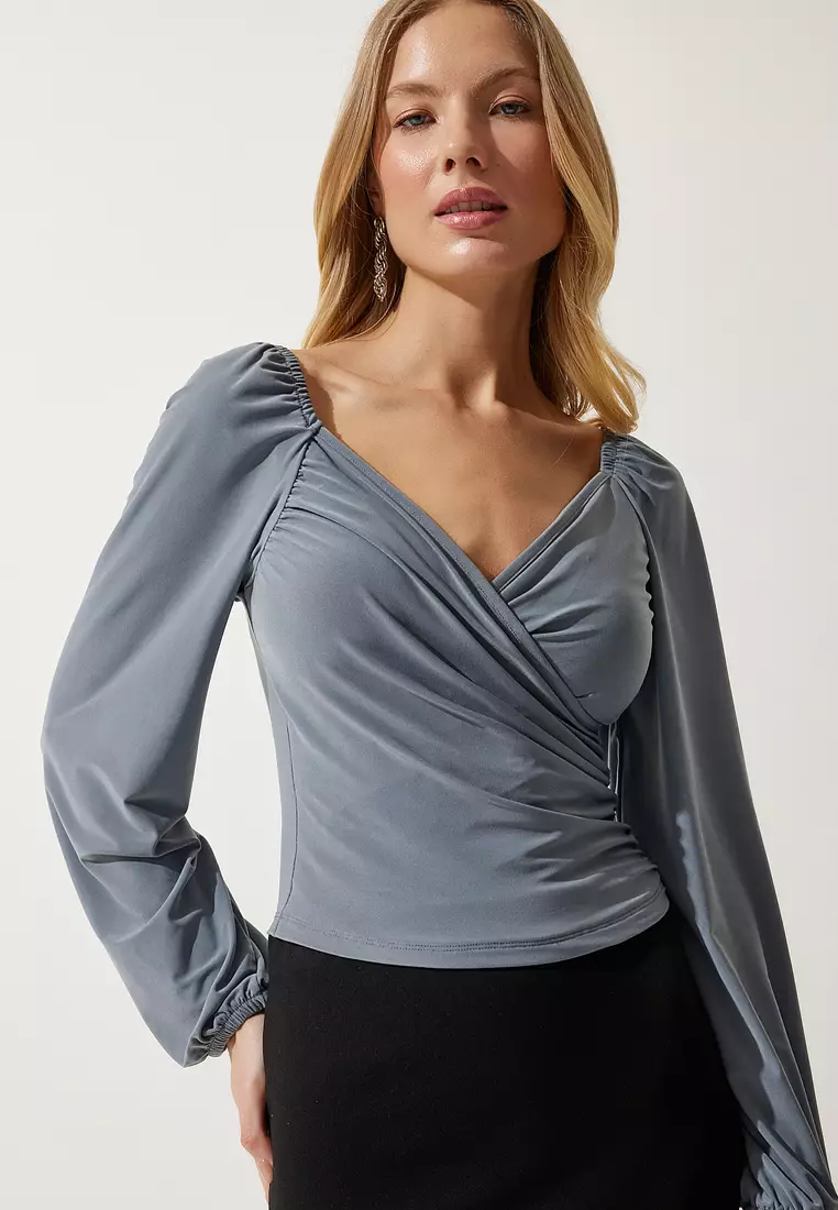 Drape Blouse