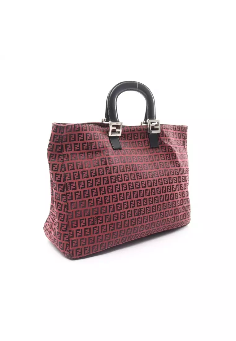 Fendi tote bag online kanvas