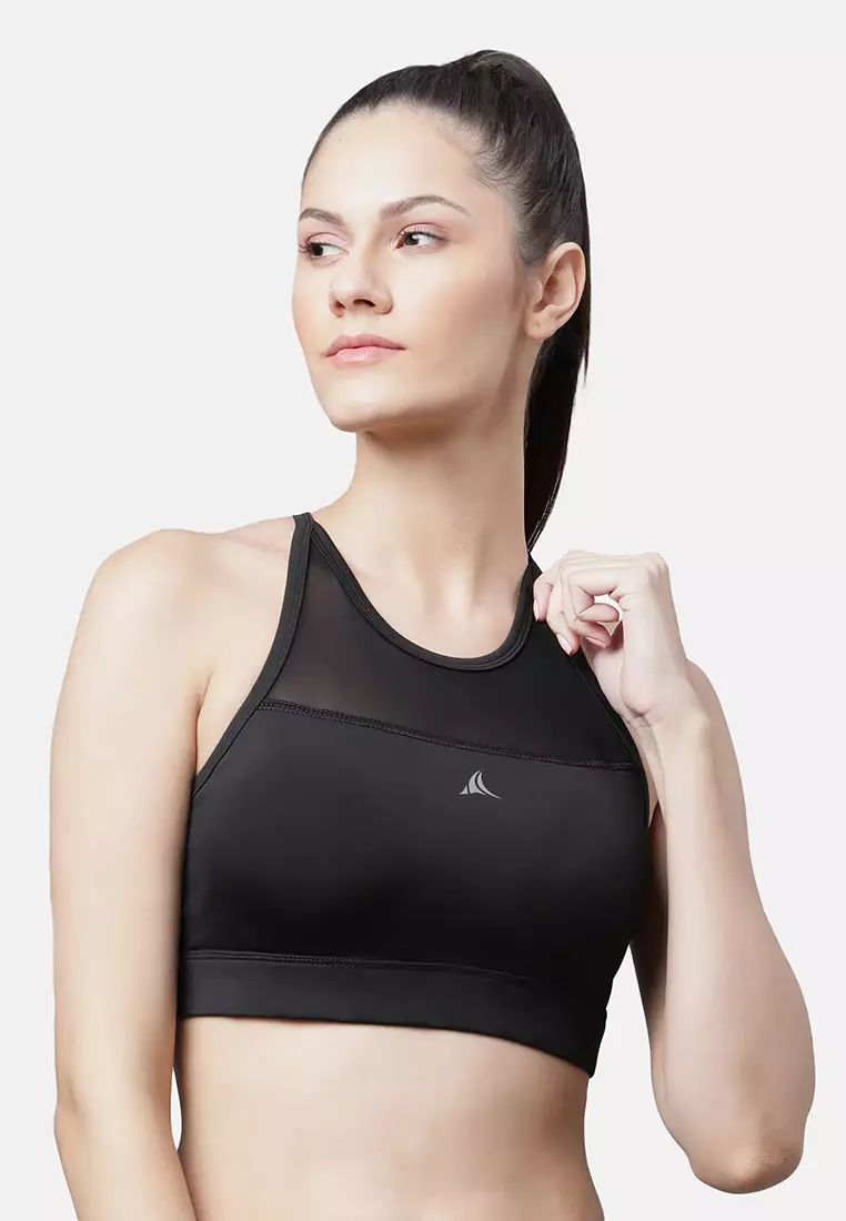Goal Getter Sports Bra Medium Support With Removable Pads Women Activewear