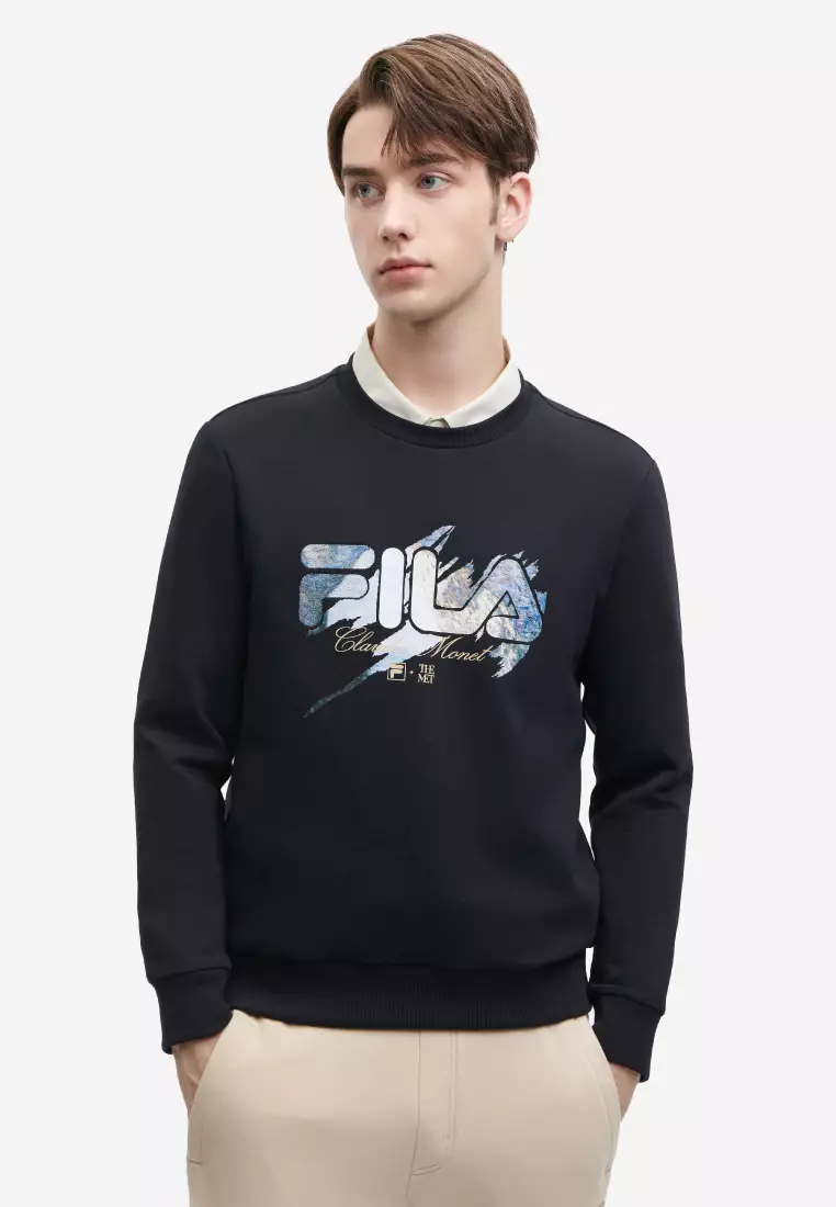 Fila ladies heritage french terry crew outlet