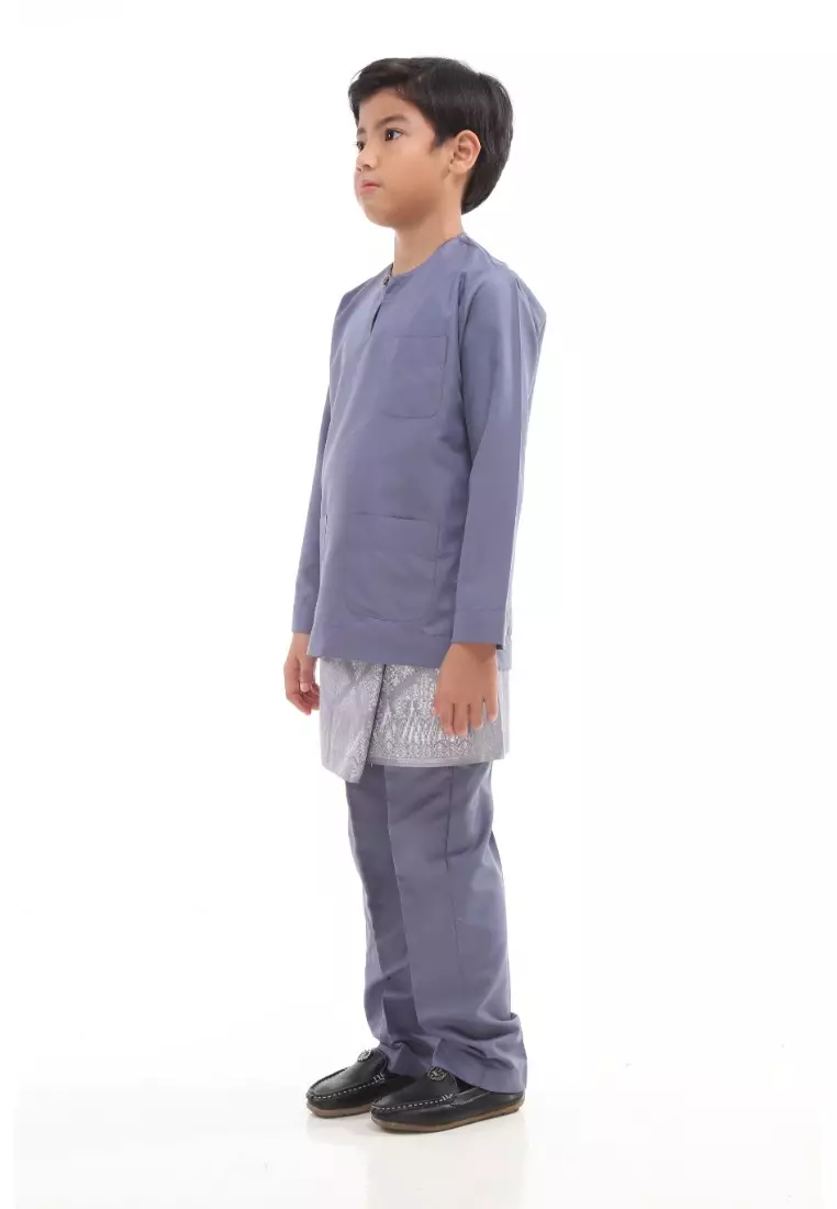 Baju Melayu Moden Teluk Belanga For Kids