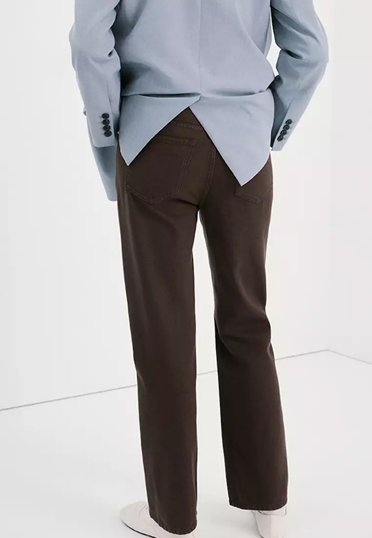 Matilda Medium-Rise Straight-Fit Jeans