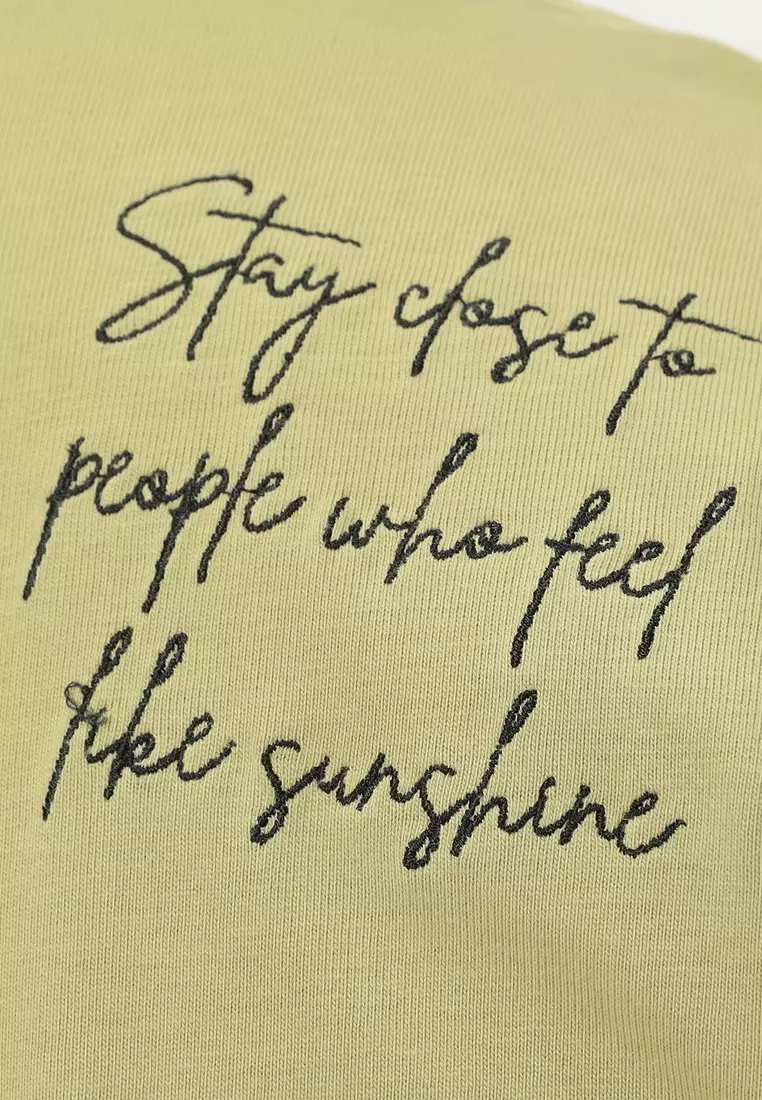 NX T-Shirt Cotton Combed Tebal Sablon Bordir Pria 207470081