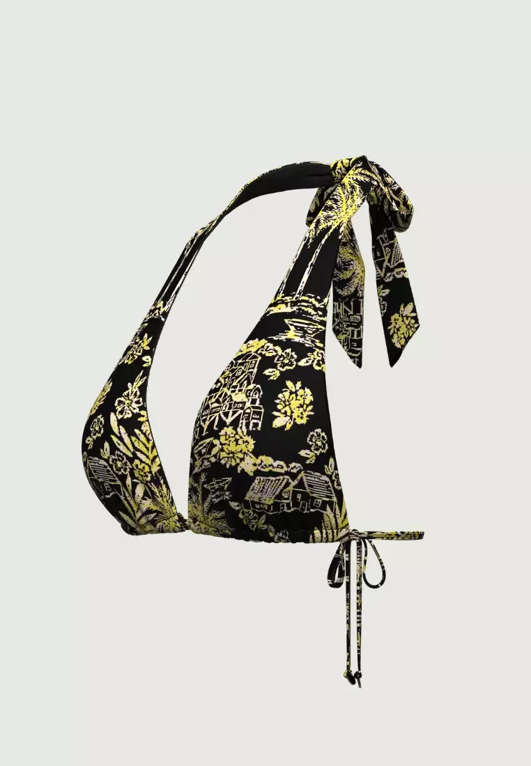 Tropadelic Days Black 9 Way Bikini Top