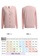OUNIXUE pink Crew Neck Beaded Rib Knit Sweater A519CAACC42692GS_8