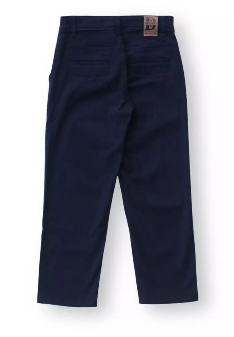 Celana Chinos Anak Laki Navy/ Boys Pants Chinos Navy/ That'S Donald Signature Base