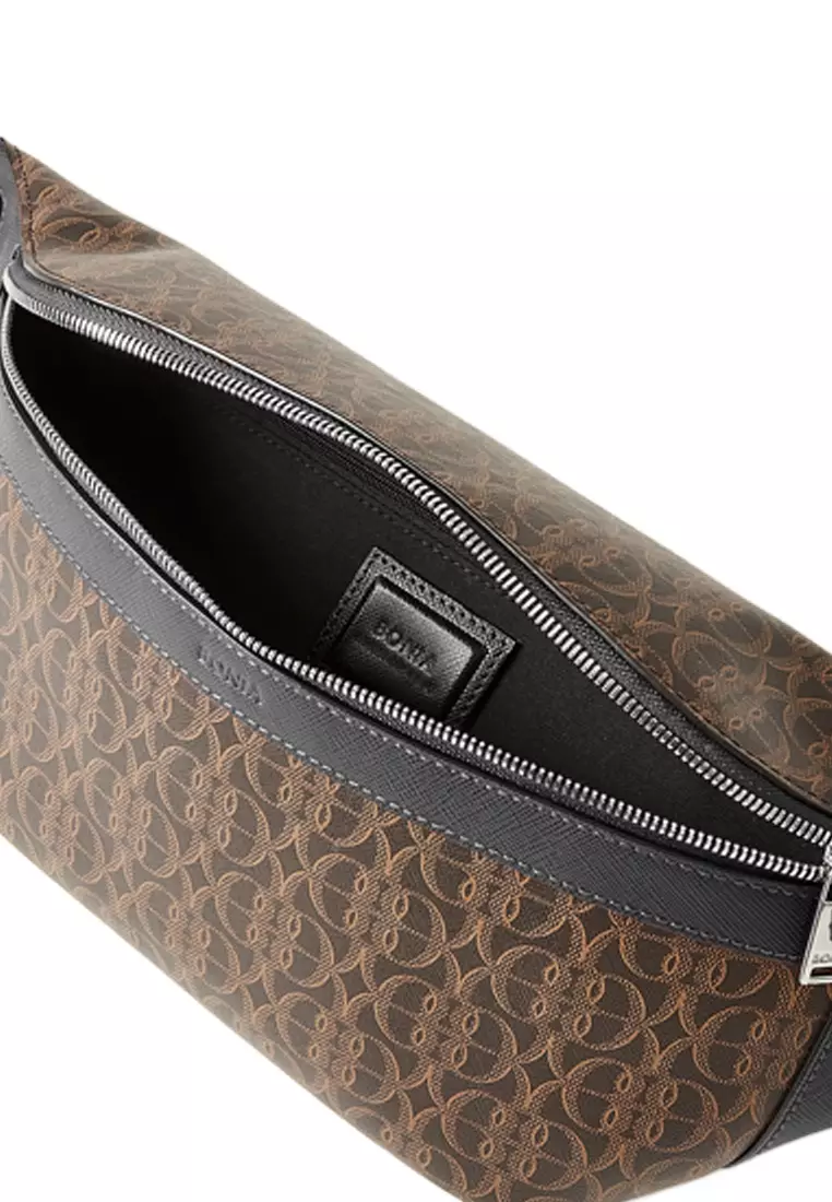 Bonia Men La Luna Monogram Waist Pouch