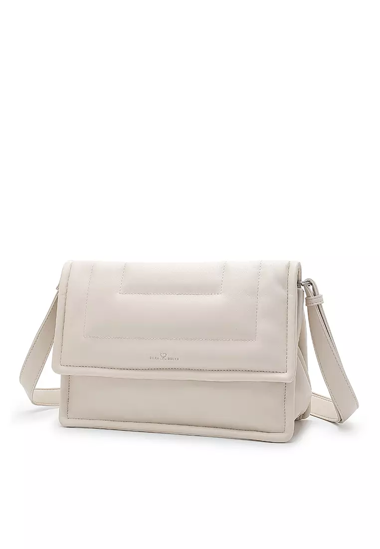 Buy Sara Smith Skylar Women's Sling Bag / Crossbody Bag - White 2024 ...