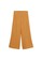 Mango yellow Plain Culottes Trousers EF45FAAB3292AAGS_5