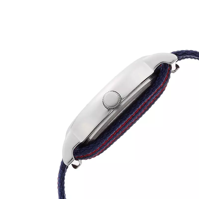 Jam Tangan Pria Timex Weekender Central Park T2N747 Men White Dial Dual Tone Nylon Strap