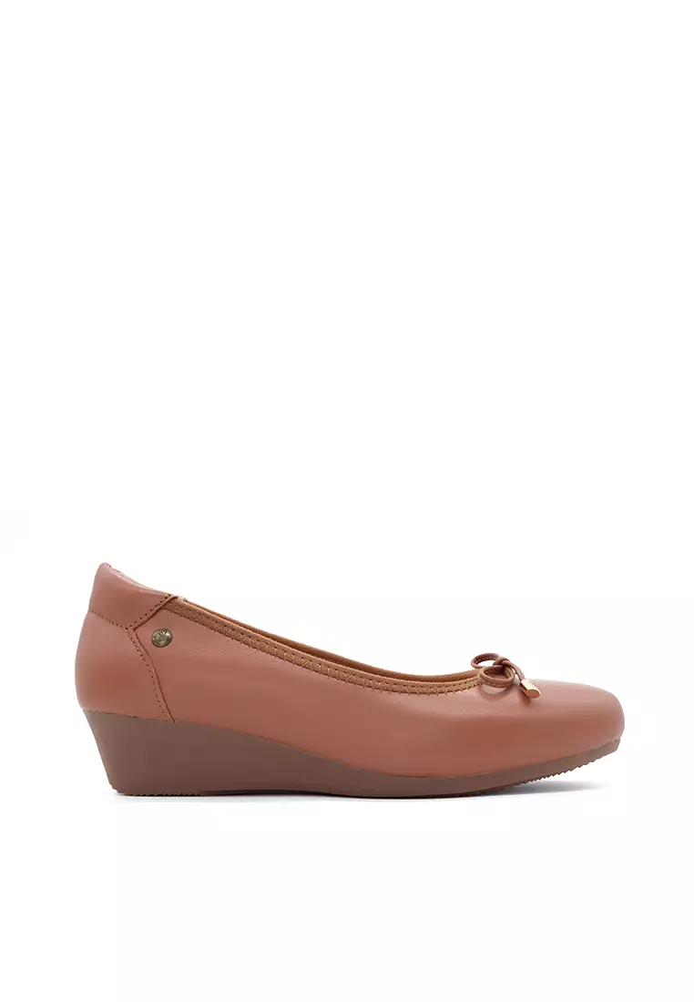 Eden Peep Toe Women's Shoes - Tan Leather – Hush Puppies Philippines