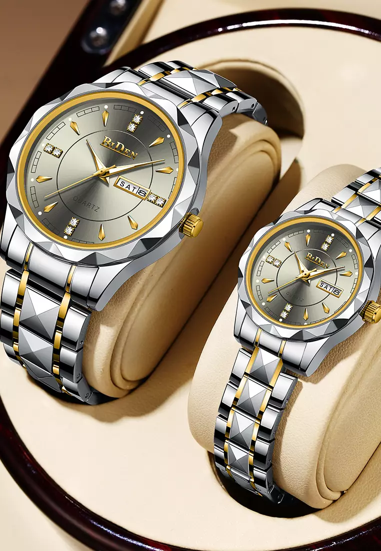 Jual Biden Watch BIDEN Jam Tangan Couple Pasangan Anti Air