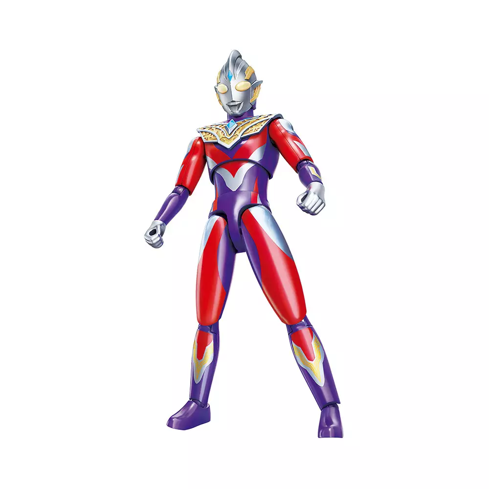 Keepplay Series Classic 02 Action Figure Ultraman Trigger W1 - Merah/Biru