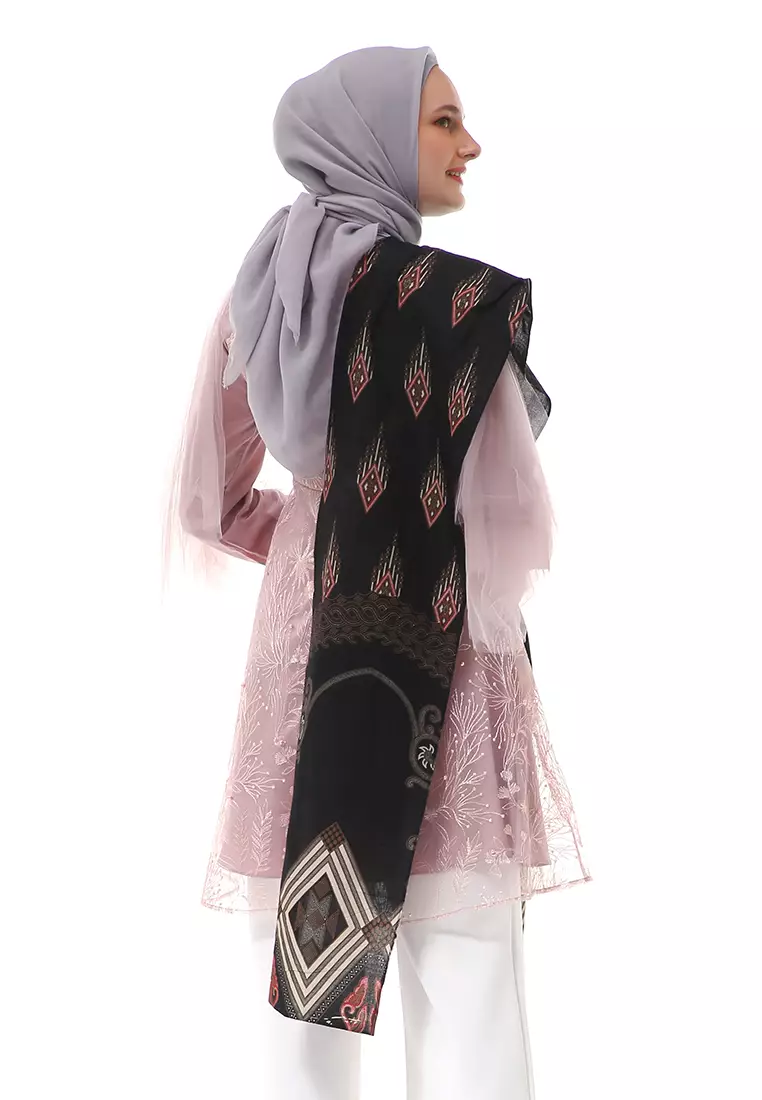 Monaliza Tunik Batik Atasan Wanita Couple Series Regular Fit - Rose Gold