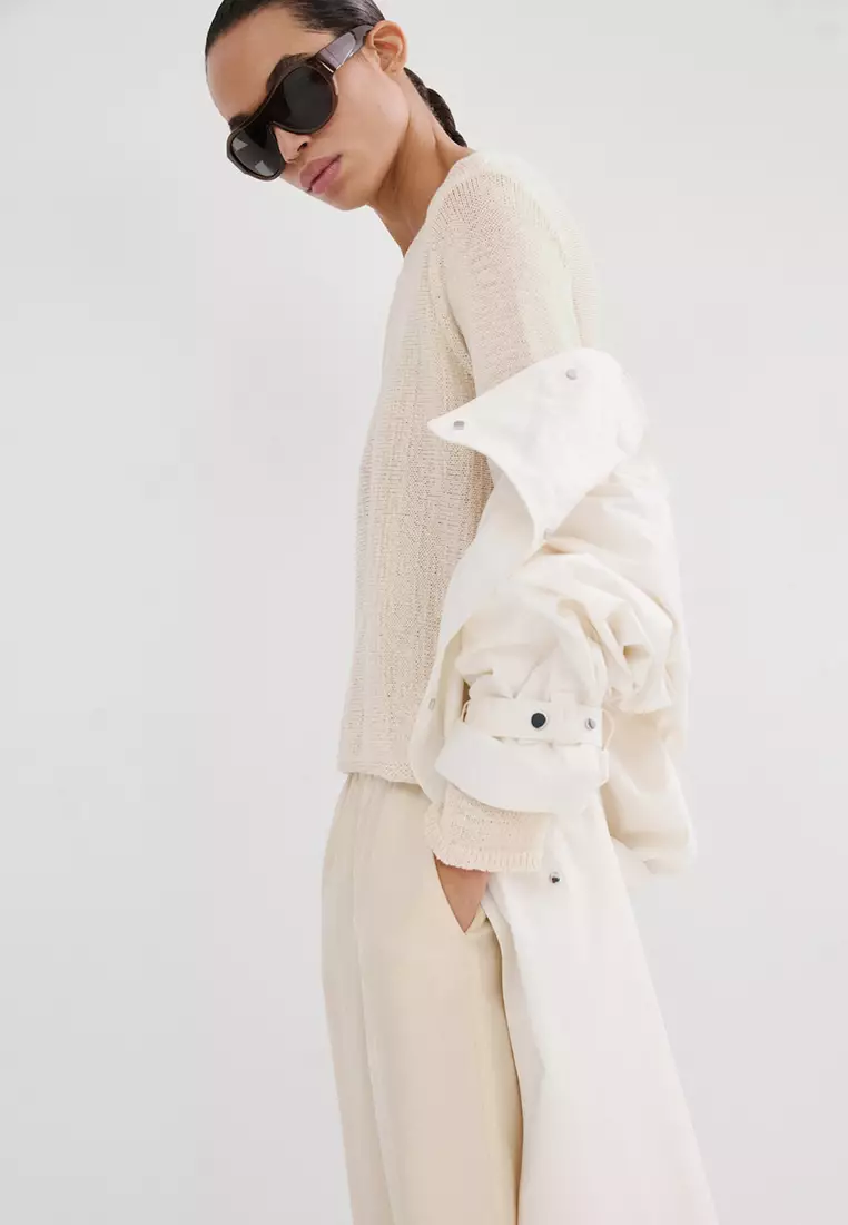 Long-Sleeves Knitted Sweater