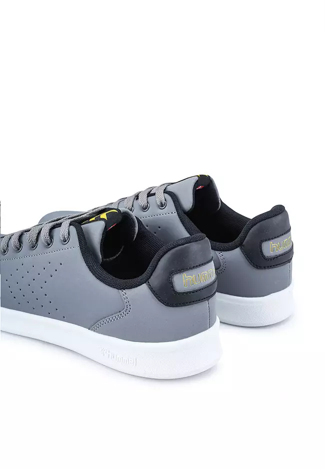 Busan Synthetic Nubuck Court Style Trainers