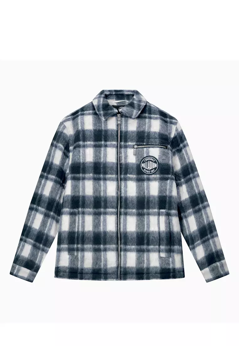 男裝 PALLADIUM LOGO 格紋外套