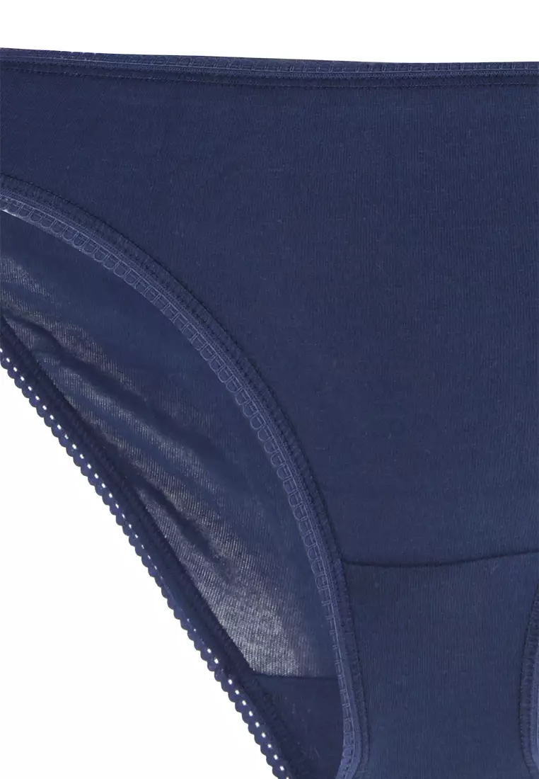 5pk Cotton Lycra Bikini Knickers