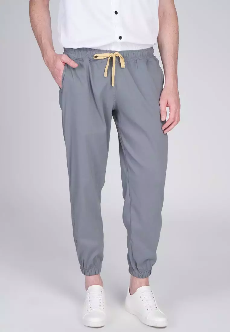 Stretch jogging pants hot sale