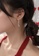 ZITIQUE silver Women's Cute Heart Drop Earrings - Silver 363C4AC438CA9BGS_3