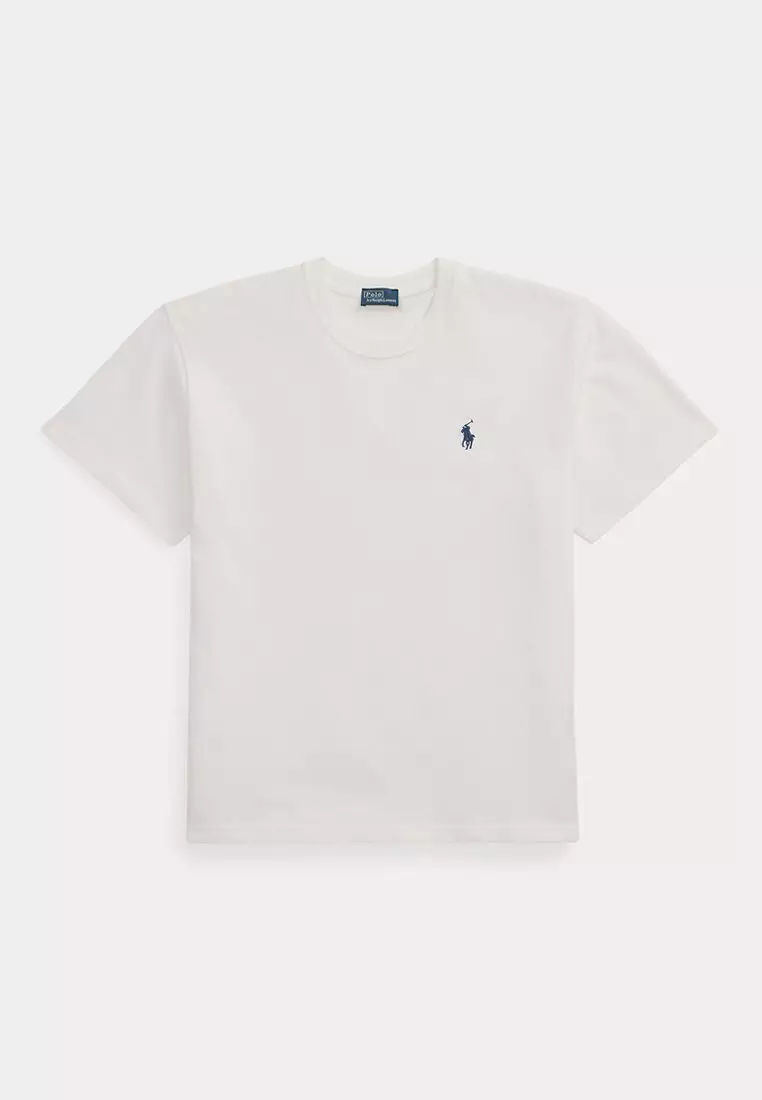 Cotton Jersey Short Sleeve Crewneck Tee