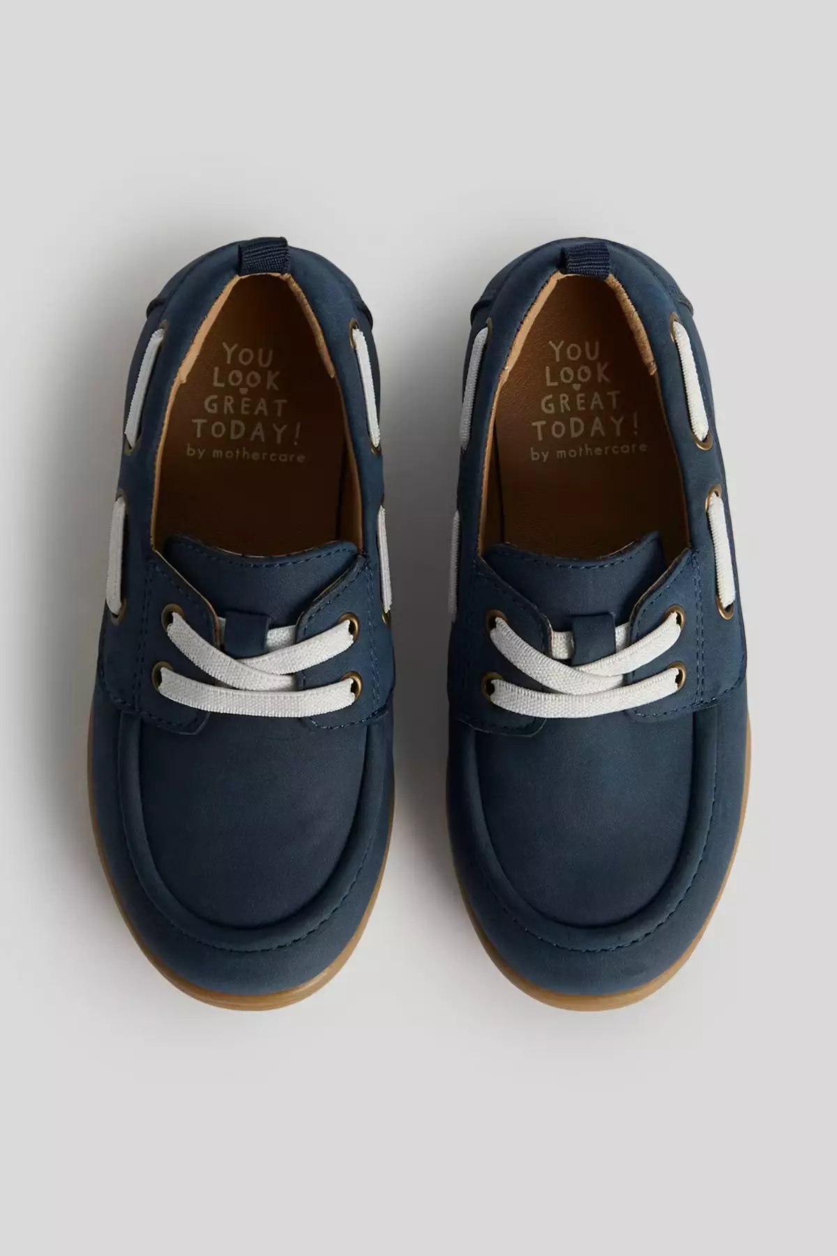 Mothercare Navy Boat Shoes - Sepatu Anak Laki-laki (Biru)