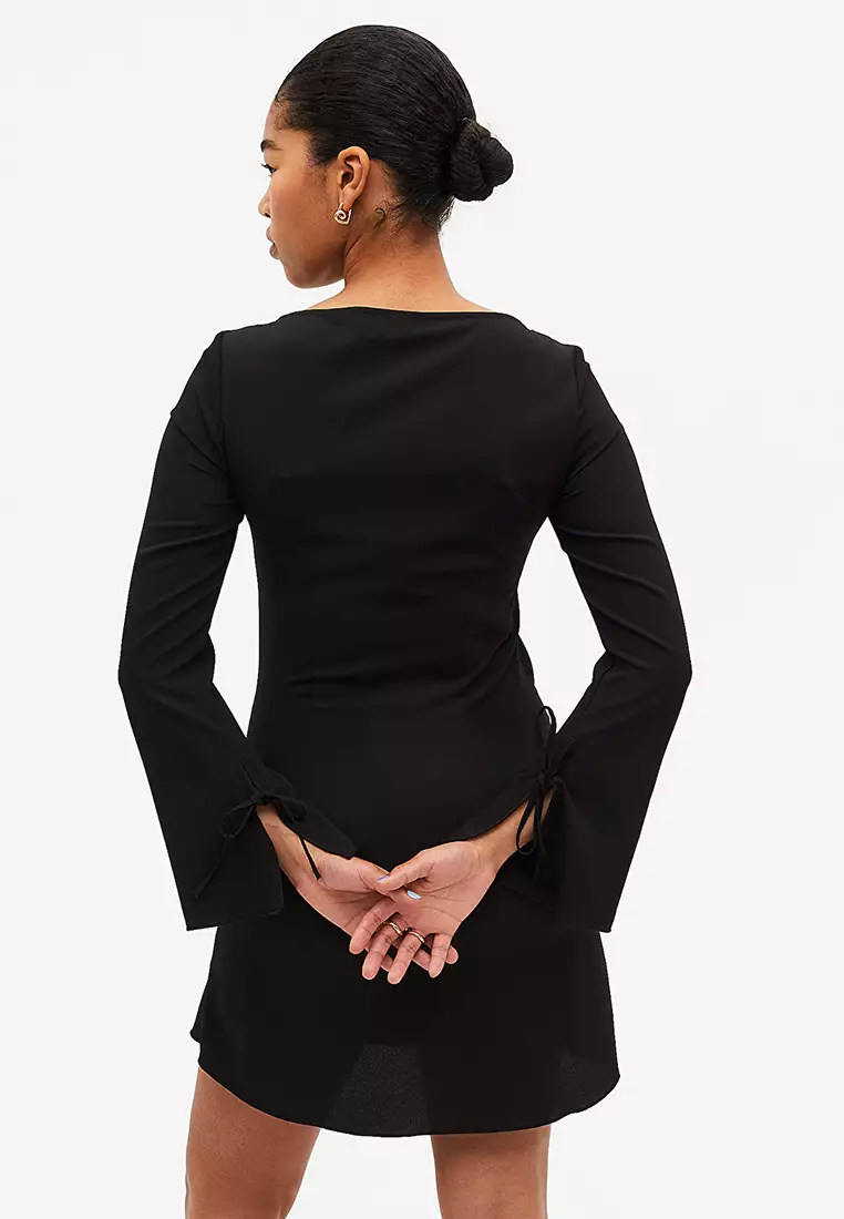 Buy Monki Flared Boatneck Dress 2024 Online ZALORA Philippines