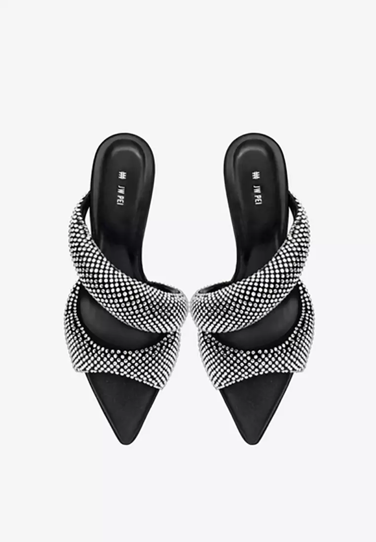 Discount on Jw Pei  shoes - SKU: Sara Mule Crystal