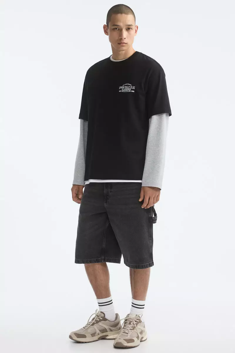 Loose Fit Printed T-shirt
