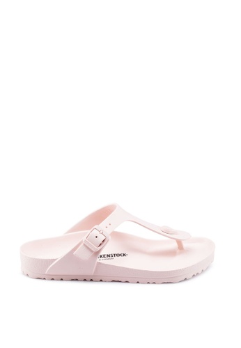 Birkenstock pink Gizeh EVA Sandals 69F92SHFA2F0FAGS_1