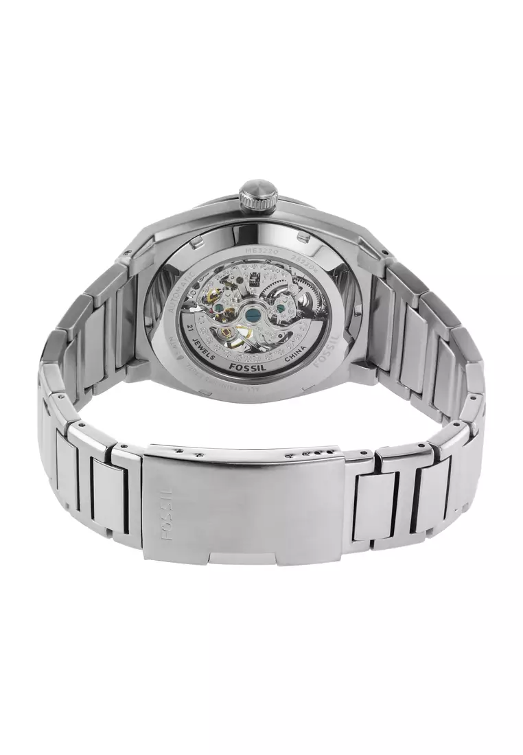 Buy Fossil Fossil Everett Silver Watch ME3220 2026 Online | ZALORA