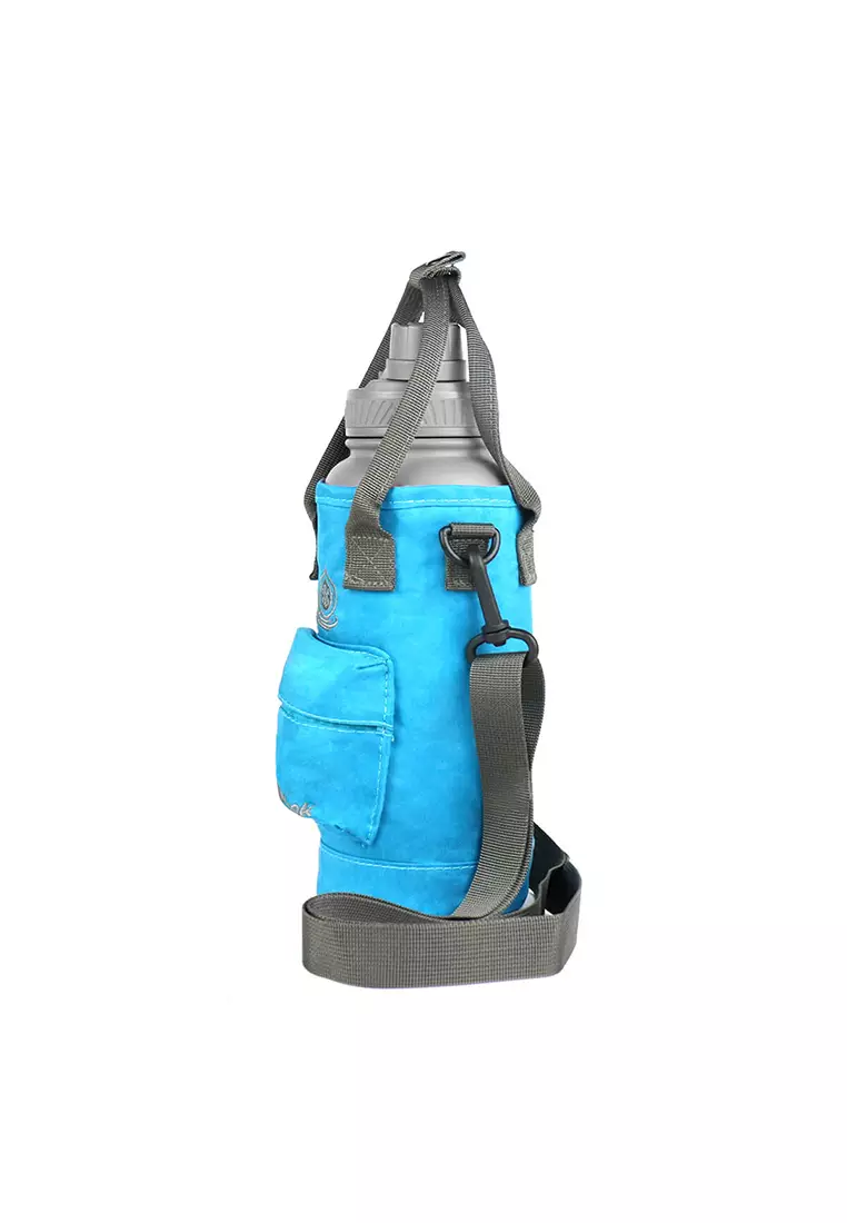32oz Bottle Bag Blue/Gray