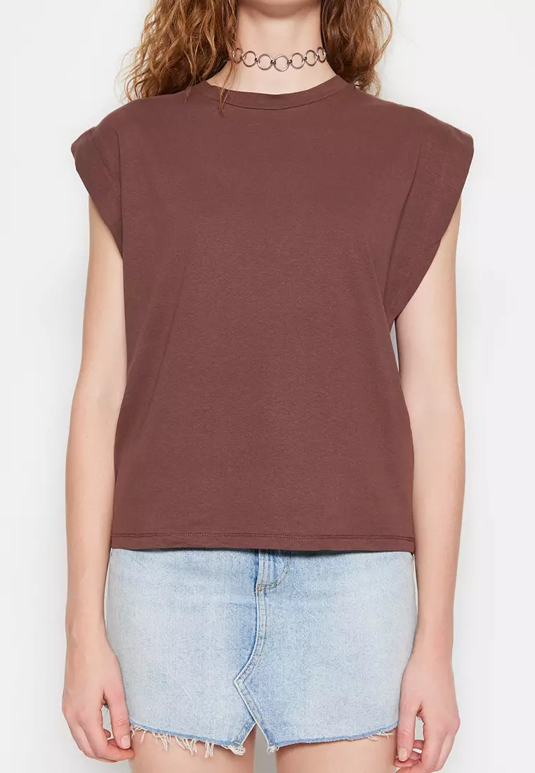 Padded Basic T-Shirt