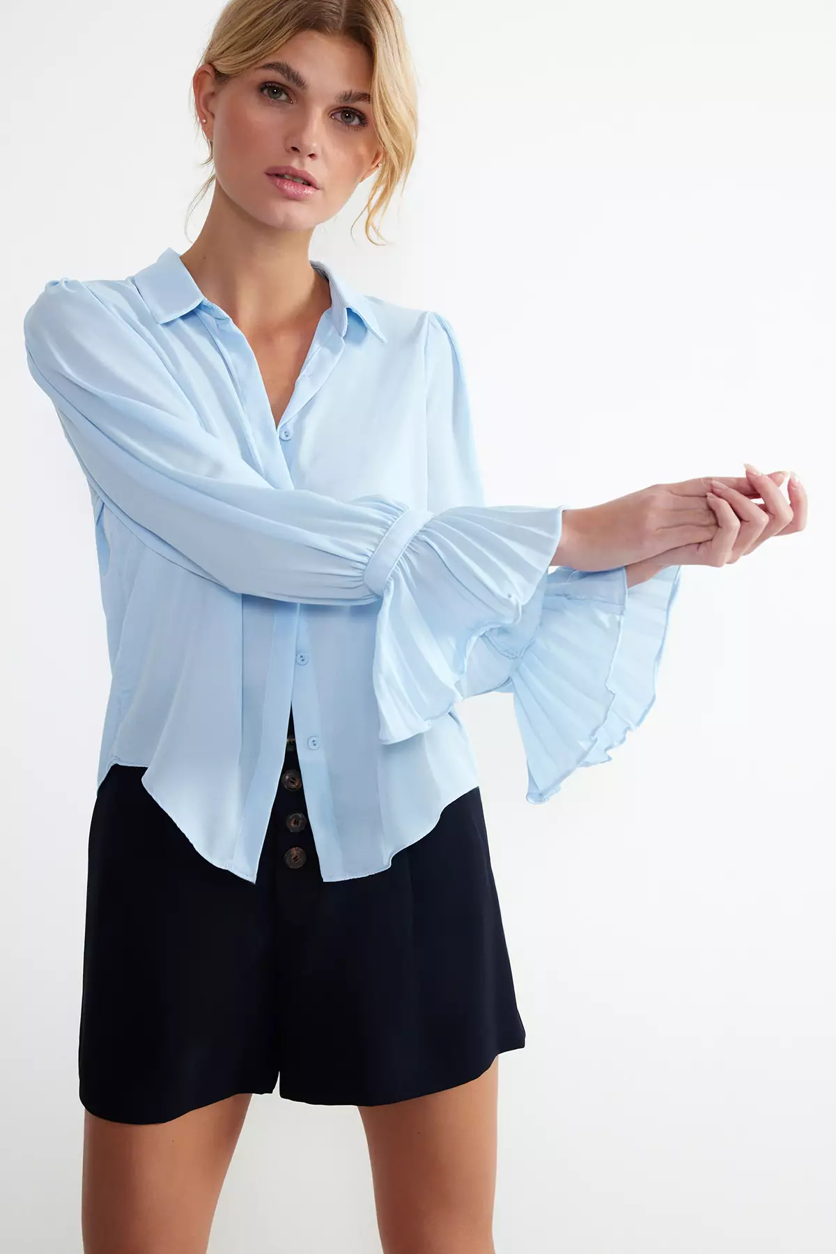 Polyester Collared Shirt