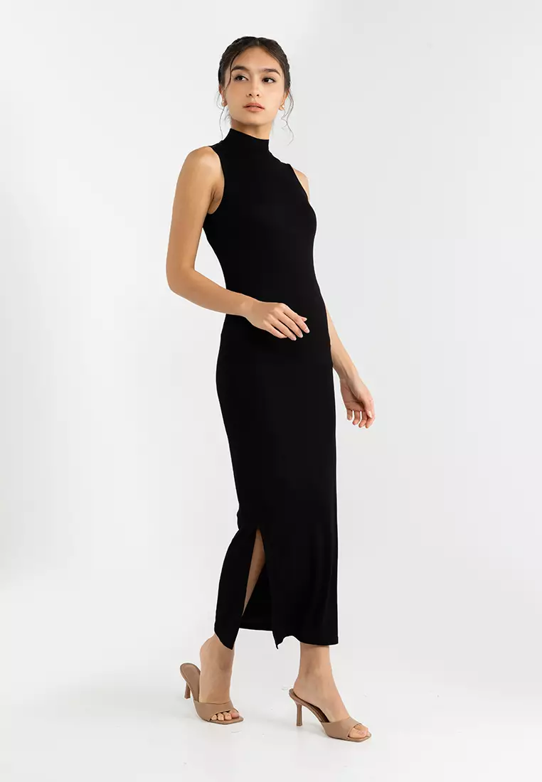 Turtleneck Sleeveless Inner Dress