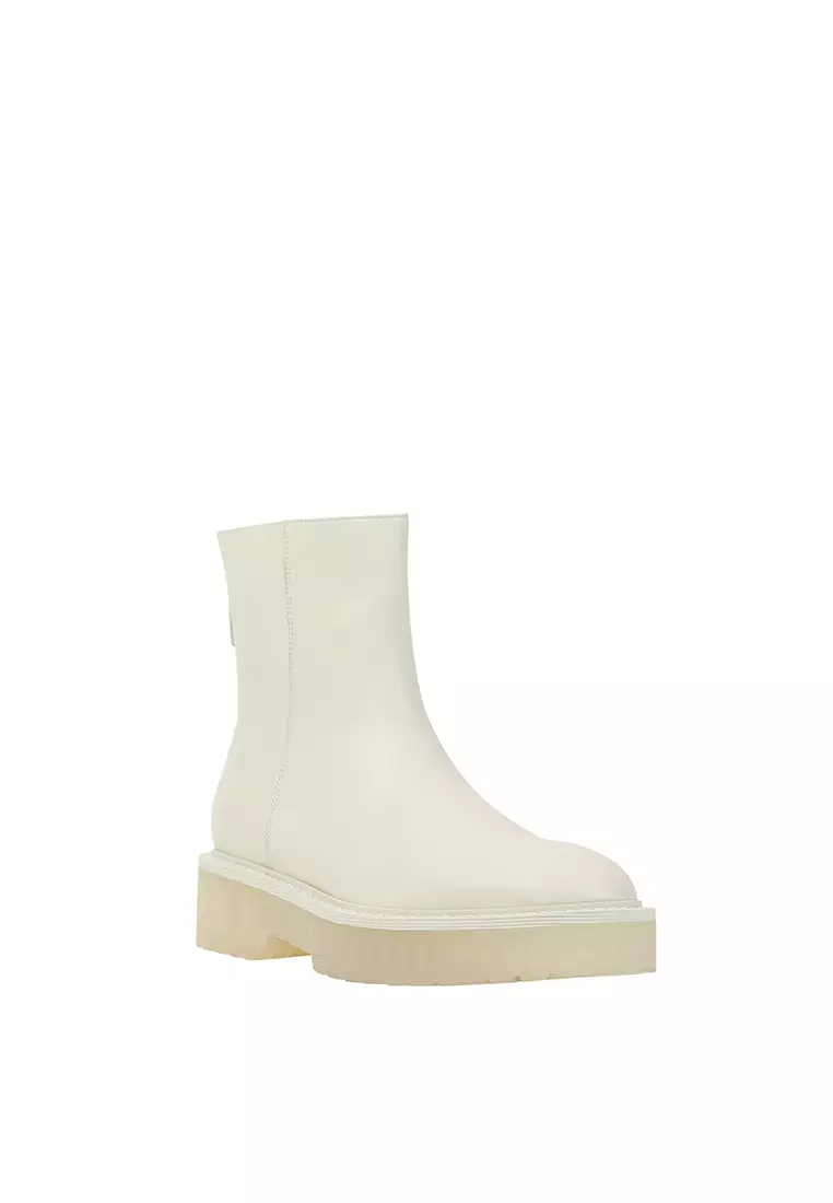 Where to buy white ankle clearance boots