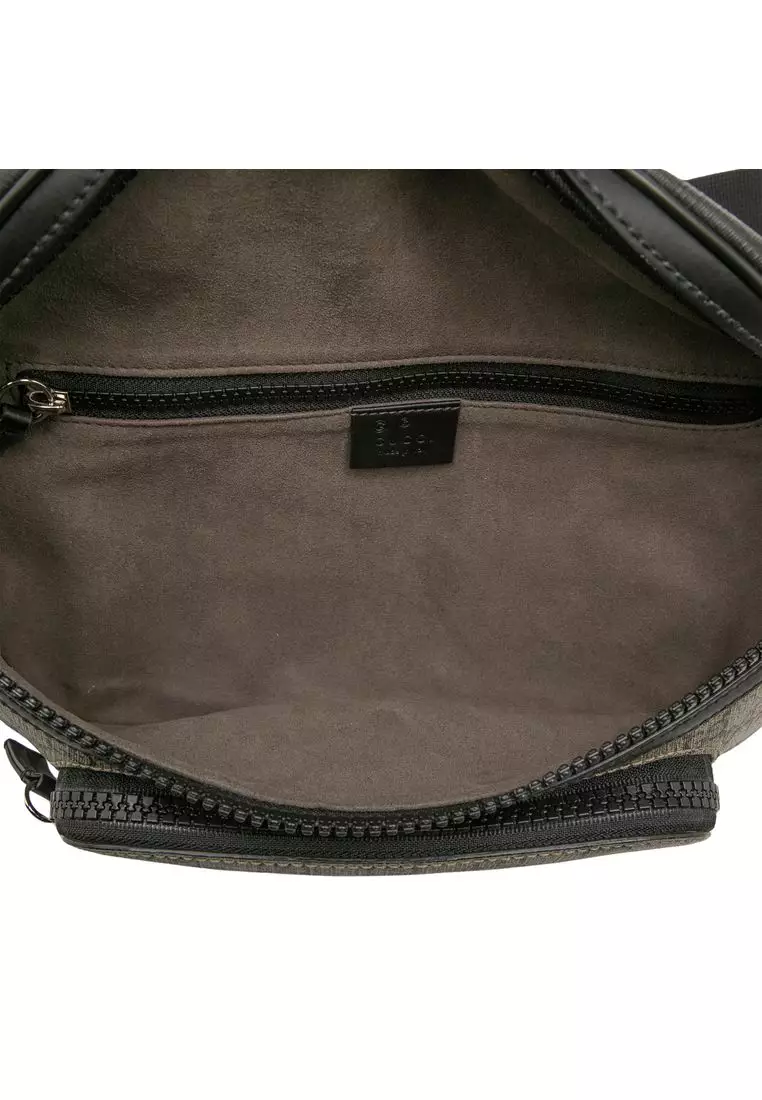 Pre-Loved Gucci Large Gg Supreme Eden Belt Bag