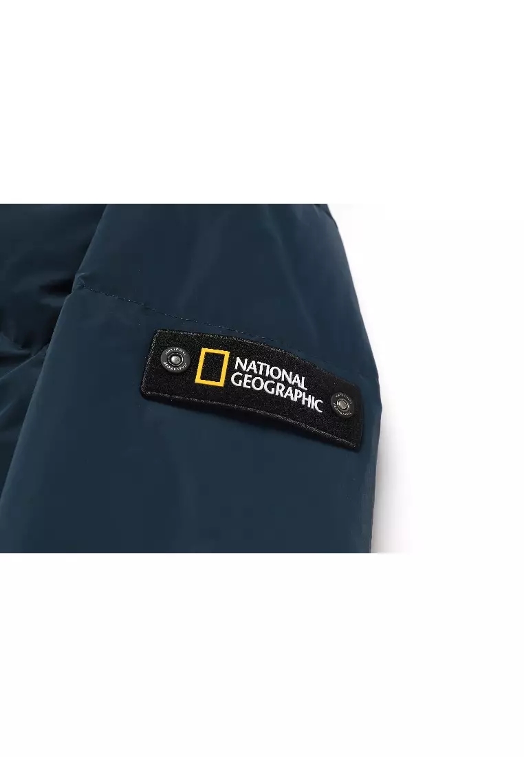 Unisex Glossy Hooded Down Jacket