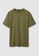 Cos green Regular-Fit Brushed Cotton T-Shirt F3038AA015914BGS_5
