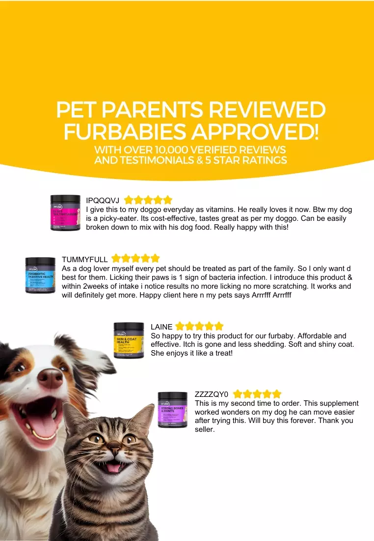 Buy Pet Logic Skin & Coat Health Beef 120g Dog & Cat Treats Supplement