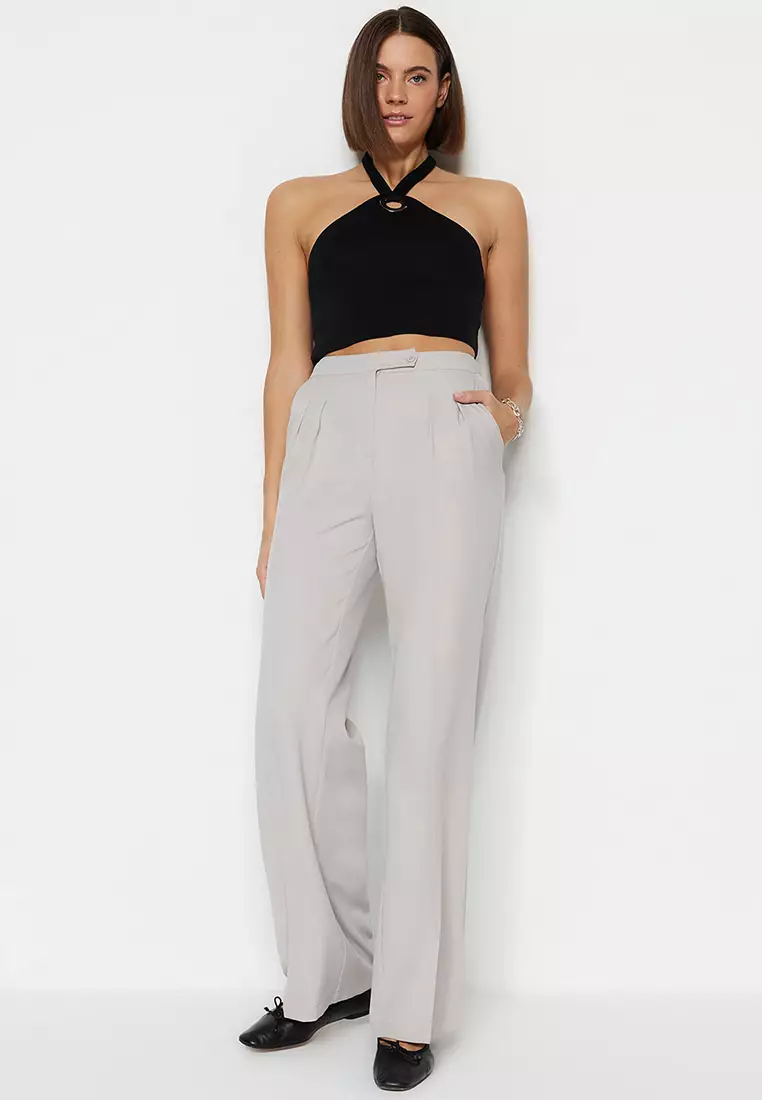 Straight Leg Trousers