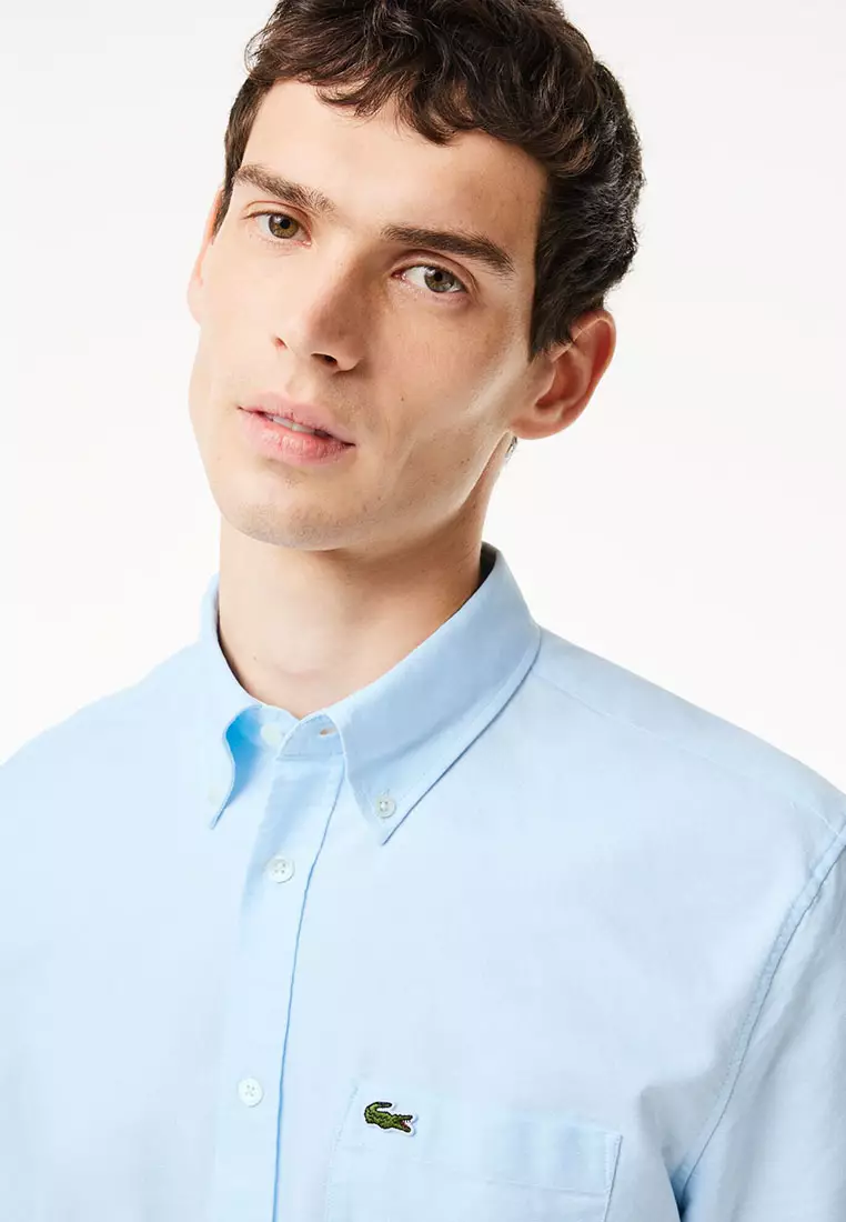 Regular Fit Short Sleeved Oxford Shirt