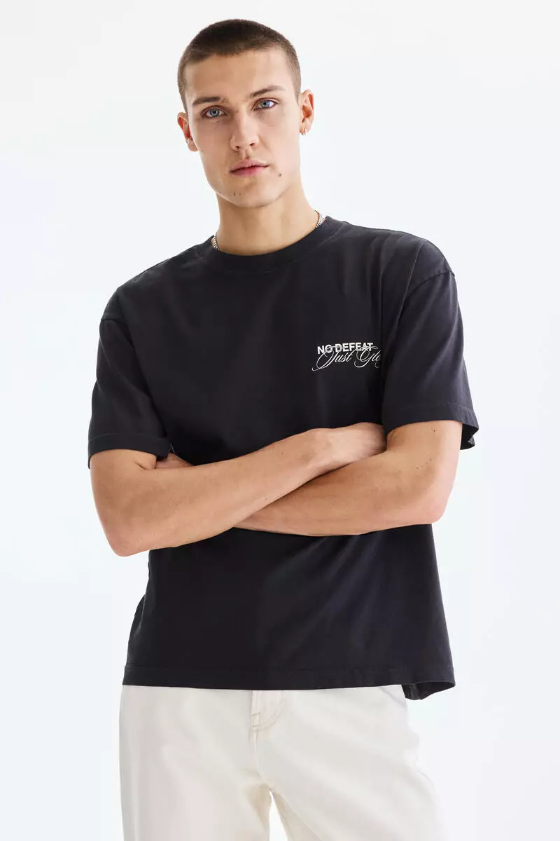 Loose Fit Printed T-shirt
