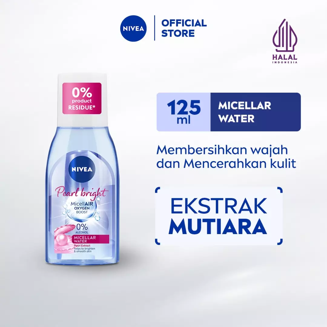 NIVEA MicellAir Pearl & Bright 125ml - Twin Pack