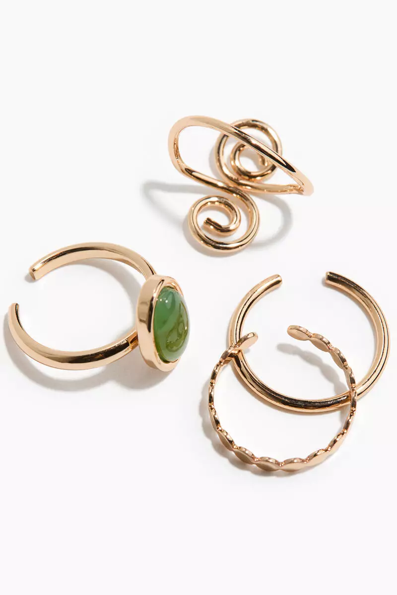4-pack toe rings