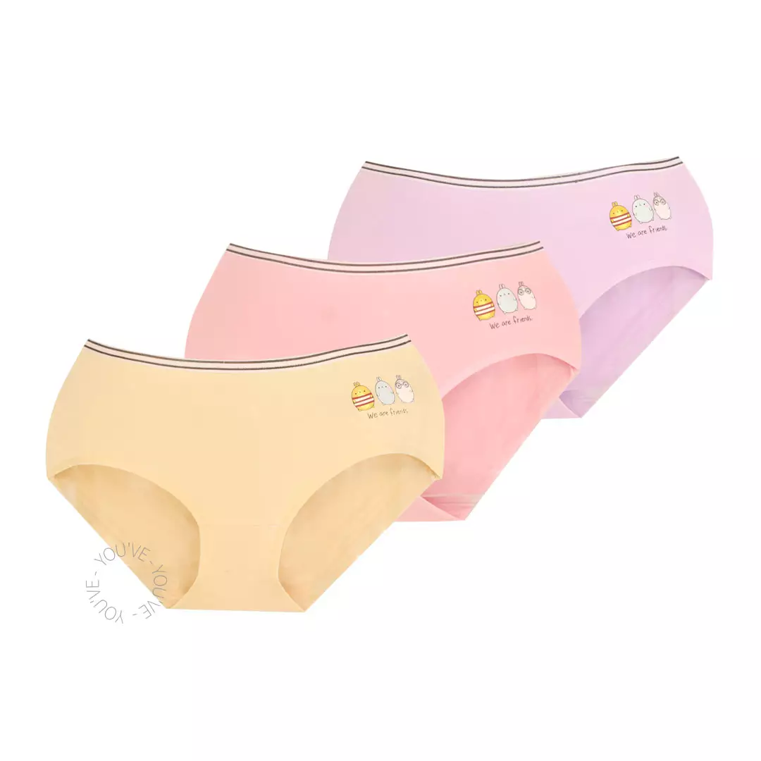 You've (You Have) 3PCS Celana Dalam Panty Pakaian Dalam Wanita CD 300030