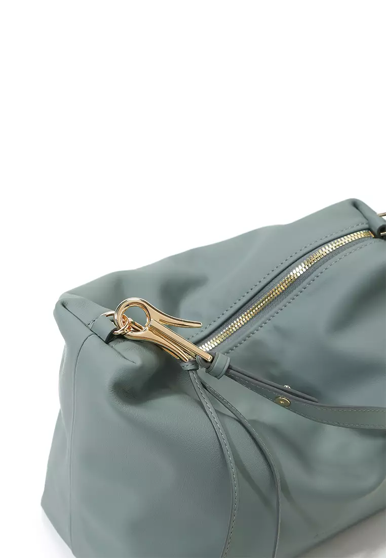 Clip Hobo Bag - Slate Blue